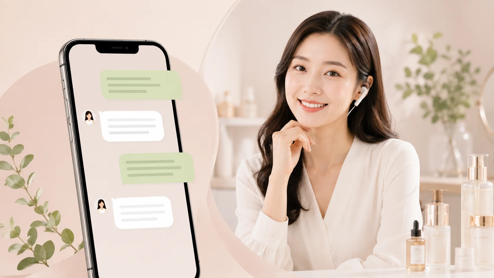 Bloomlife LINE 顧問追蹤肌膚評估結果